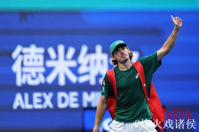 辛纳以2-1力克德米纳尔 连续3年中网男单决赛入围