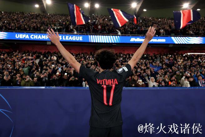 欧冠-维蒂尼亚帽子戏法 巴黎圣日耳曼战胜热刺